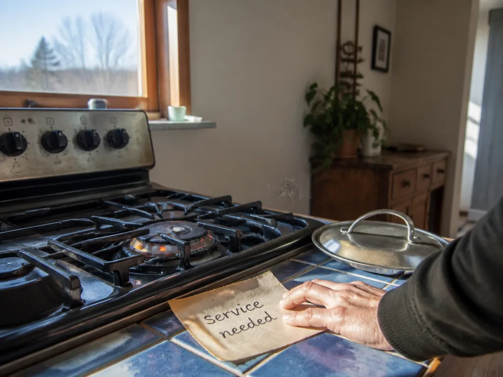 Warning signs that a stove needs service now